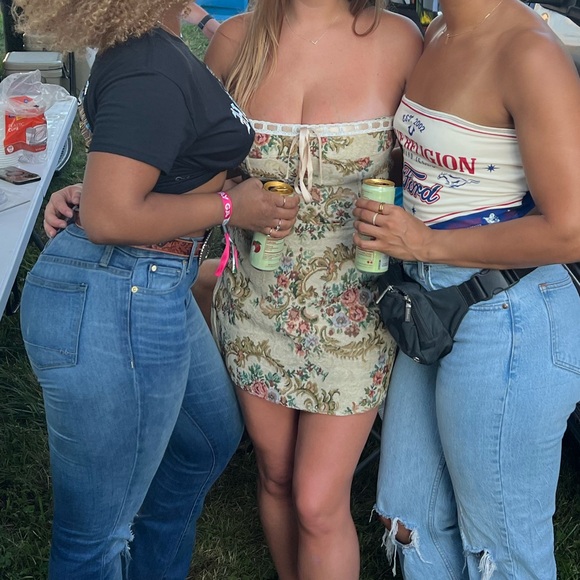 Windsor Floral Tapestry Mini Dress - Picture 10 of 10